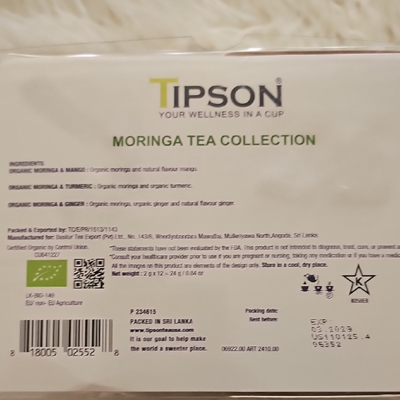Tipson Moringa Tea Collection - Picture 6 of 7